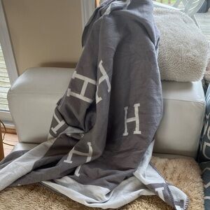 Gray Luxury Throw Blanket